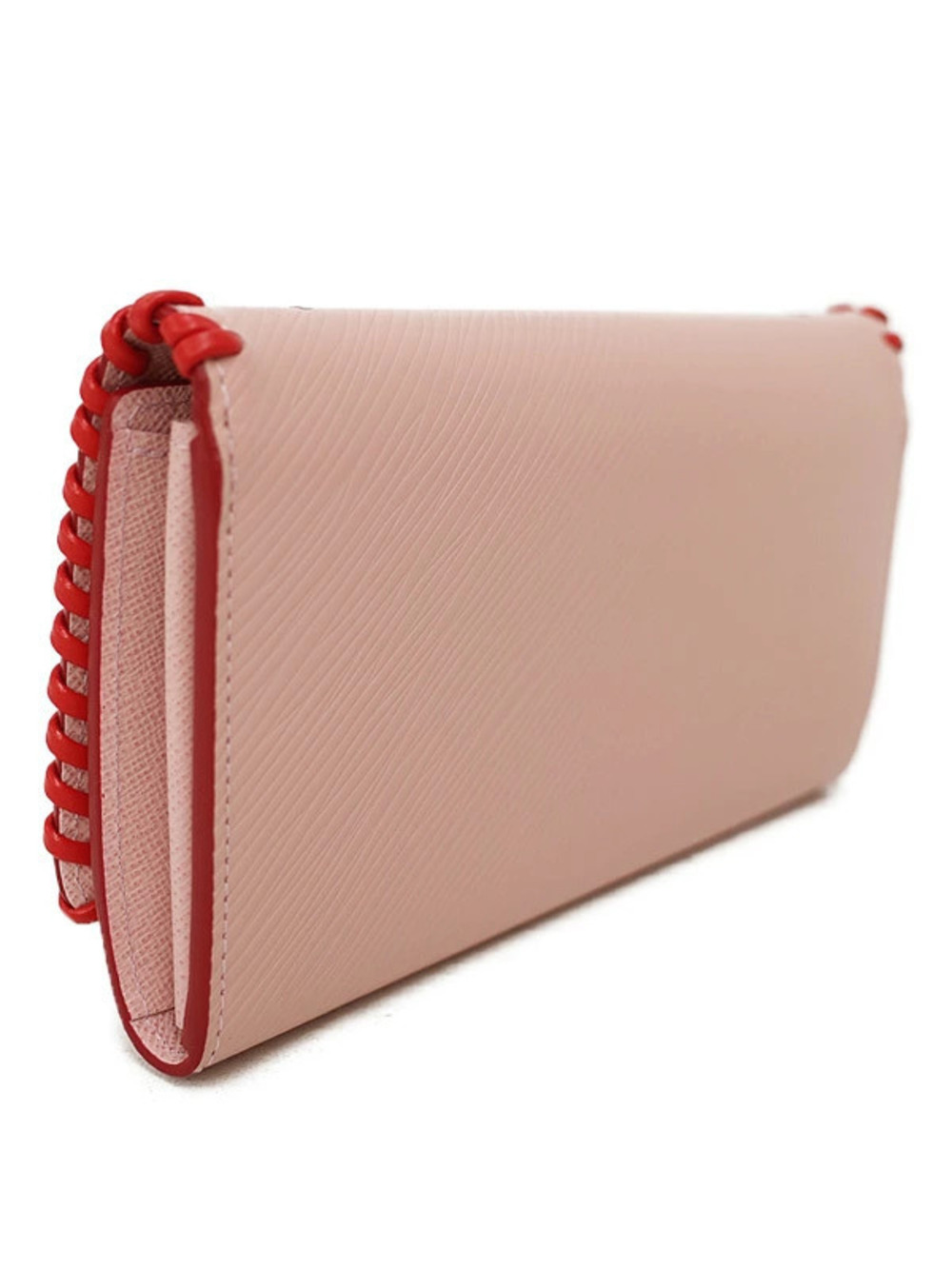 Louis Vuitton Twist Long Wallet Bi Epi Portefeuille fold Flower Black